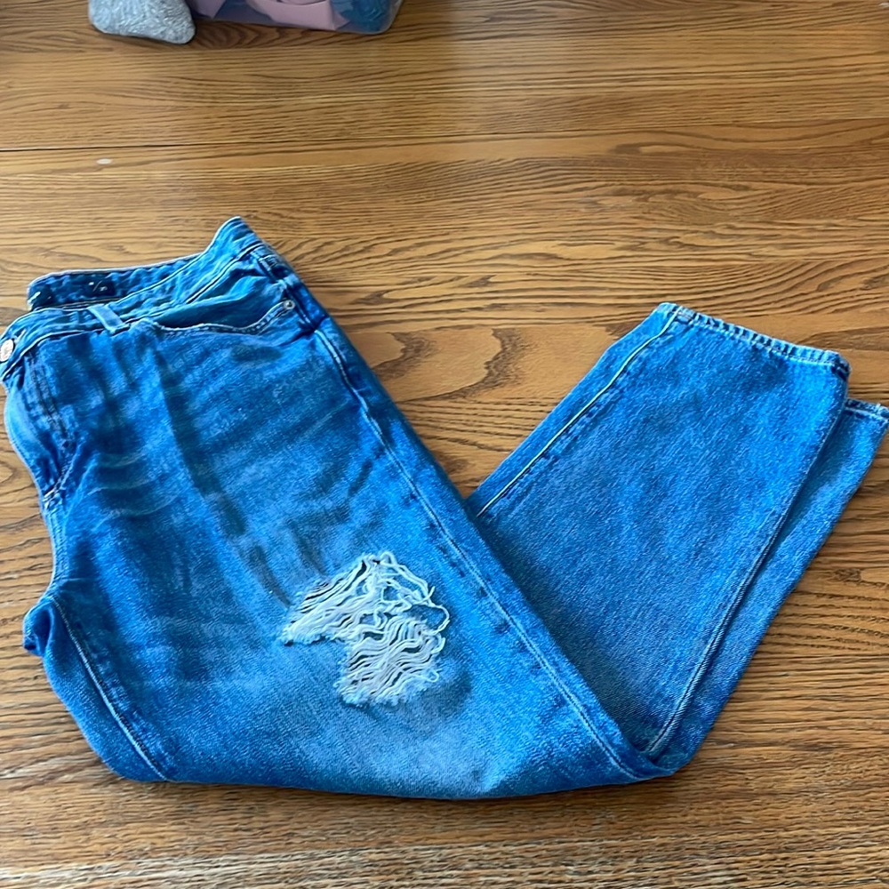 Lucky Brand Blue Boyfriend Jeans